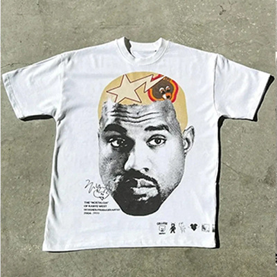 2025 Summer Street Elements Fashion Big Head Pattern Printin