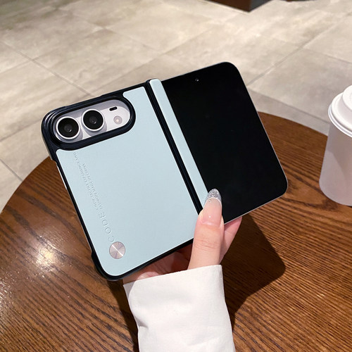 适用于苹果18fold阔折叠手机壳新款素皮iPhone18ultra保护套苹果18Fold全包防摔皮质男时尚女简约高级感外壳