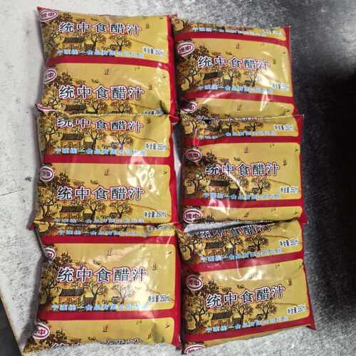 统中纯酿食醋汁350ml*6袋袋装纯净传统纯粮酿造食醋6袋装 - 封面