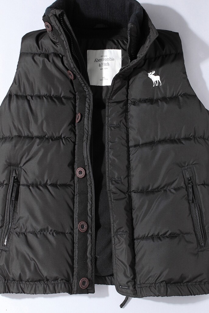 U.S.A Abercrombie & Fitch af Fawn Down Vest waistcoat vest leisure time thickening coatin the Men's clothing, 马甲 category - from Buy2taobao.com to provide professional Taobao agent buy service