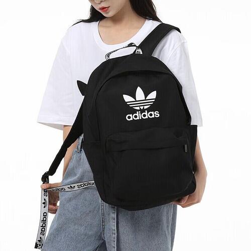 adidas阿迪达斯三叶草正品26新款学生书包日常出行双肩背包H35596