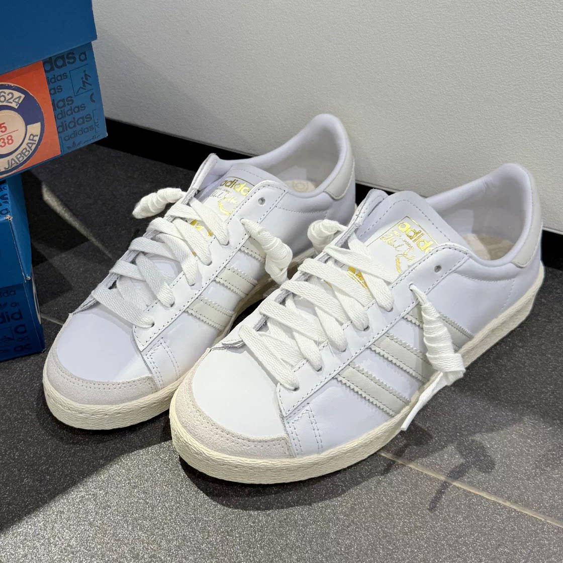 Adidas三叶草低帮小白鞋男女款