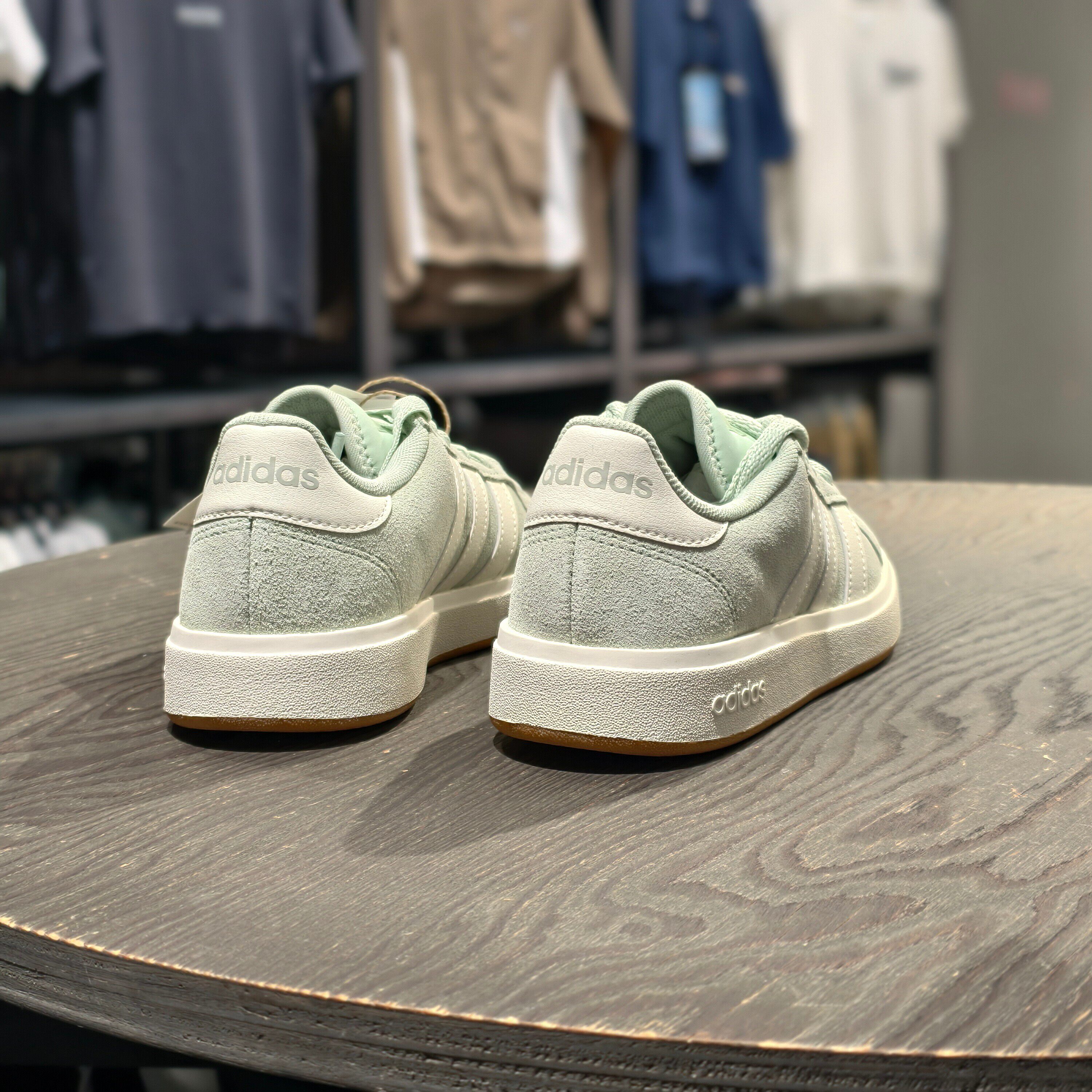 Adidas阿迪达斯正品男女同款板鞋夏季清新薄荷绿百搭运动休闲鞋