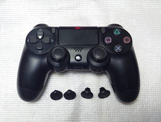 改装PS4手柄改装自由映背键+肩键扳机微动+霍尔摇杆，定制轻量化