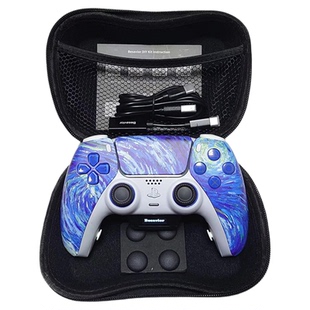 PS5手柄成品 Besavior点触四背键，全机械轻触微动，强化碳阻摇杆