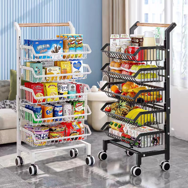 移动收纳架置物架多功能储物推车