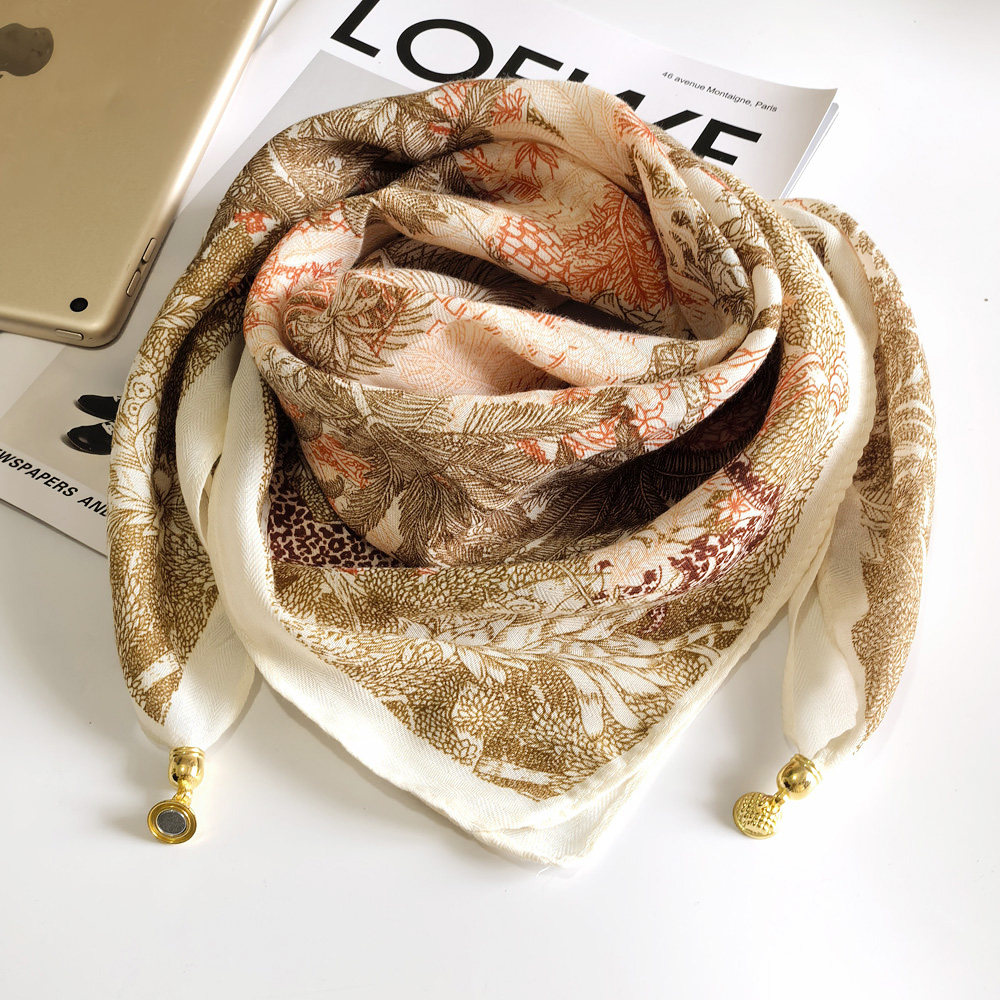 2025新款磁吸扣三角巾棉麻围脖护颈围巾女秋冬季百搭保暖脖套方巾,服饰配件/皮带/帽子/围巾,防晒面纱/面罩,淘宝优惠券,粉丝福利购,淘宝优惠卷