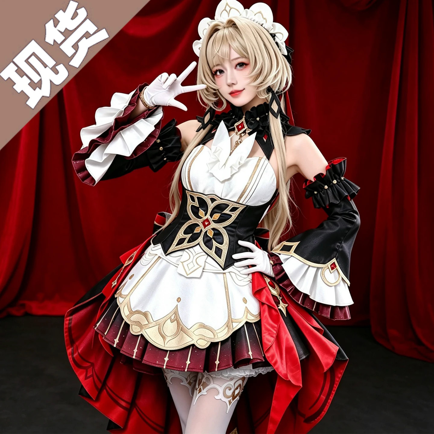 【现货】原神cos桑多涅木偶卡池形象c服愚人众cosplay二次元游戏图片