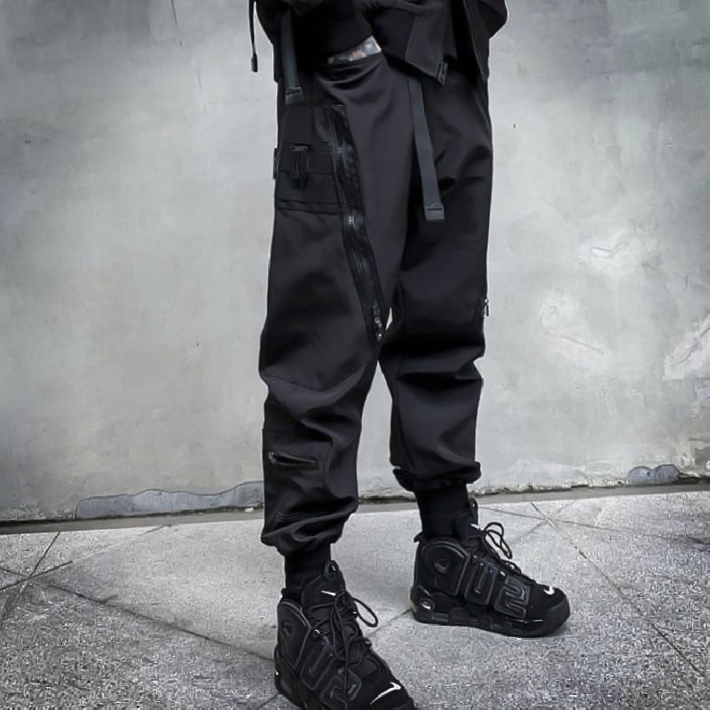 本墨再生嘻哈工装裤潮牌伞兵裤
