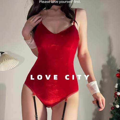 LOVECITY「欲望女郎」性感麻衣学姐兔女郎cos制服纯欲丝袜套装