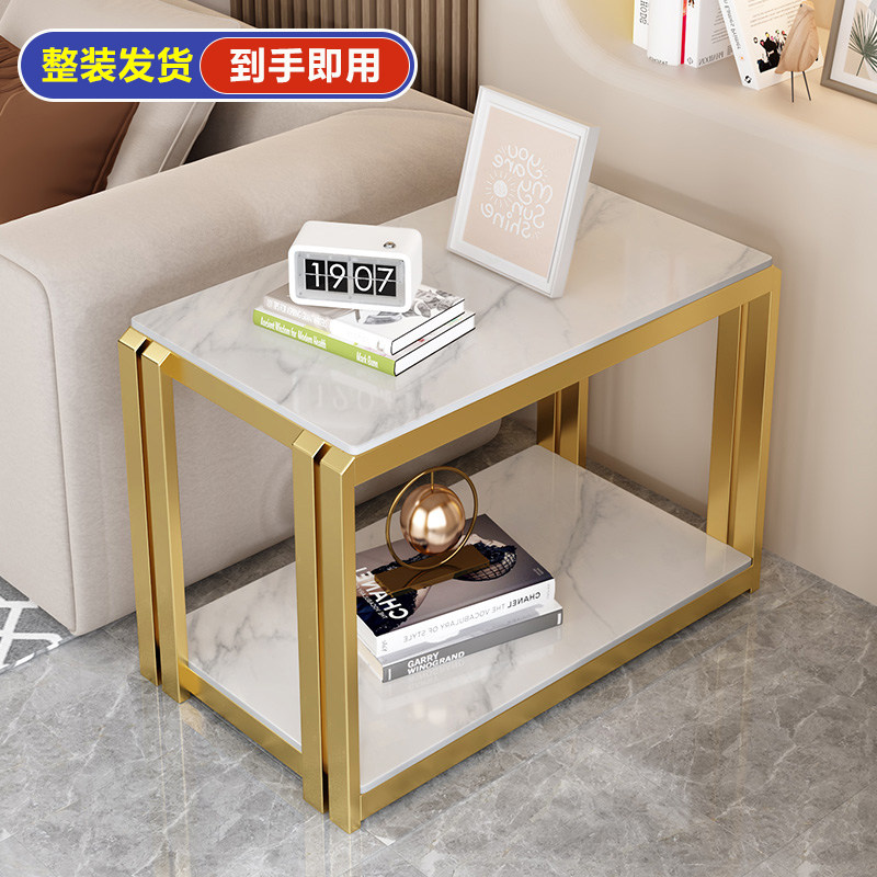 现代简约岩板沙发边几客厅小茶几家用角几侧边柜置物架小户型桌,住宅家具,角几/边几,淘宝优惠券,粉丝福利购,淘宝优惠卷