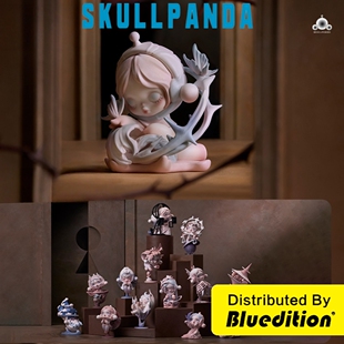 POPMART泡泡玛特SKULLPANDA进退之门系列盲盒玩具SP手办潮玩摆件