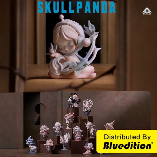 泡泡玛特SKULLPANDA进退之门盲盒