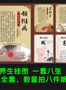 美容美体海报图片中医养生医疗规则医疗挂图经络穴位骨胳推拿按摩