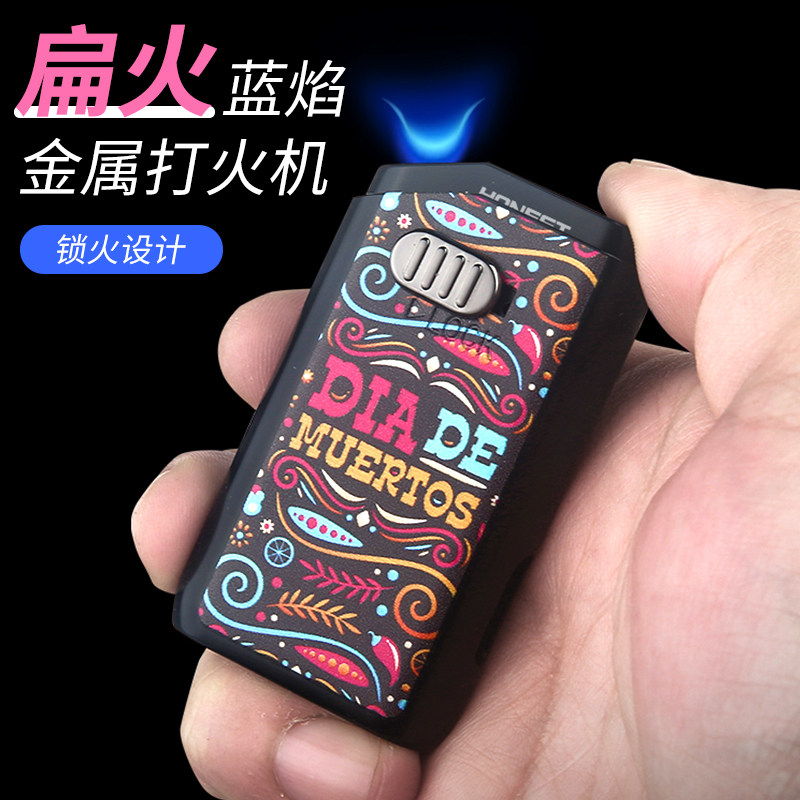 百诚2026新款防风雪茄艾灸专用打火机可充气耐用正品高档点火器