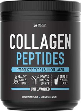 美国代购Collagen Peptides Powder 16oz GrassFed Certified