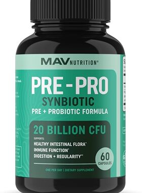 美国代购Probiotic & Prebiotic Capsules | Pre & Pro Biotics f