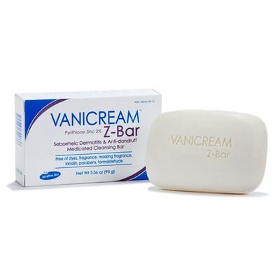 美国代购Vanicream ZBar Medicated Cleansing Bar Sensitive