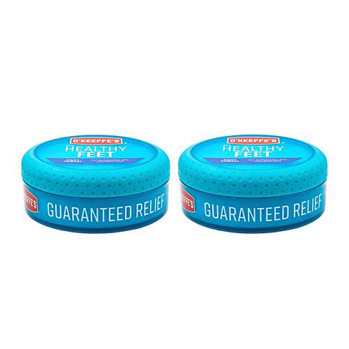 O'Keeffe's Healthy Feet Foot Cream, 3.2 ounce Jar, (Pack of