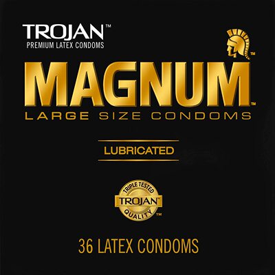美国代购TROJAN Magnum Large Size  For Comfort And Sensitivit