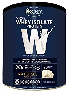 美国代购Biochem 100% Whey Isolate Protein - Natural Flavor