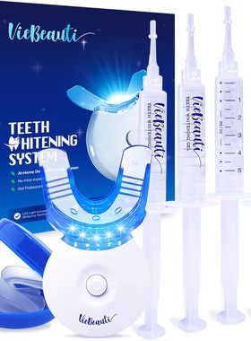 美国代购VieBeauti Teeth Whitening Kit - 5X LED Light Tooth W