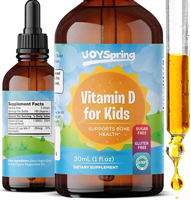 Vitamin D3 K2 Kids Vitamins Vitamin K2 & Vitamin D