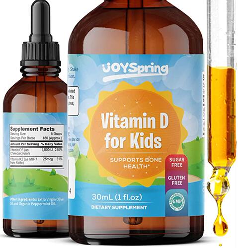 Vitamin D3 K2 Kids Vitamins Vitamin K2 & Vitamin D
