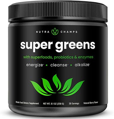 美国代购Super Greens Powder Premium Superfood - 20+ Organic