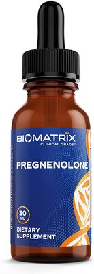 美国代购BioMatrix Pregnenolone 2.4 mg Per Dose, 1,200 mg Tot
