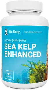 Sea Kelp Thyroid Berg Support Healthy Pure Dr. Enhanced