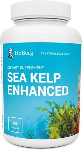Dr. Berg's Sea Kelp Enhanced - Pure Healthy Thyroid Support
