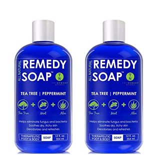 Remedy Soap Pack of 2, Helps Wash Away Body Odor, Soothe Ath