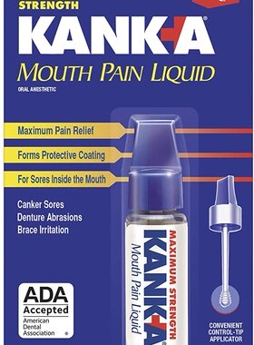 美国代购Kank-A Mouth oral cavity Liquid, Maximum Strength ,