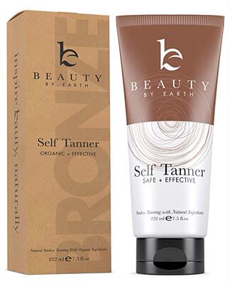 Self Tanner with Organic & Natural Ingredients, Tanning Loti
