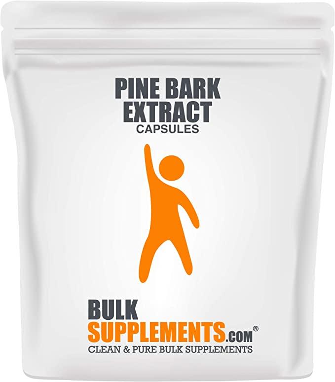 BulkSupplements.com Pine Bark Extract - Blood Circulation Su