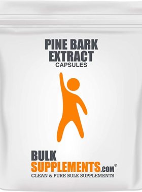 BulkSupplements.com Pine Bark Extract - Blood Circulation Su
