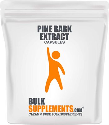 BulkSupplements.com Pine Bark Extract - Blood Circulation Su