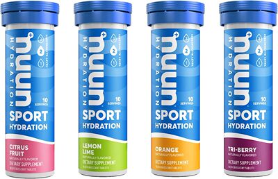 美国代购Nuun Sport: Electrolyte Tablets, Effervescent Hydrat