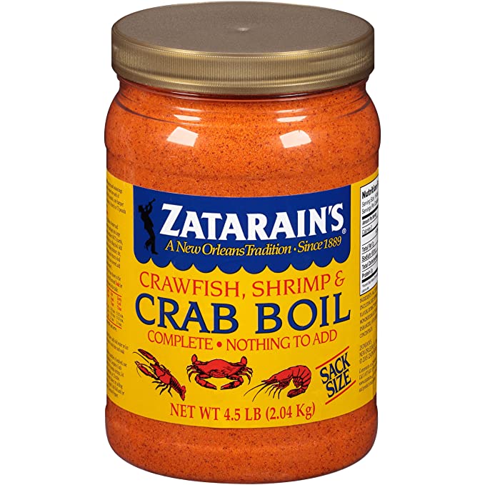美国代购Zatarains Pre-Seasoned Crab and Shrimp Boil 72 Ounce