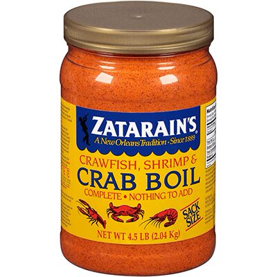 美国代购Zatarains Pre-Seasoned Crab and Shrimp Boil 72 Ounce