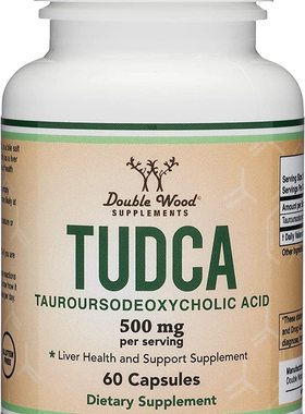 美国代购TUDCA Liver Support Supplement, 500mg Servings, Live