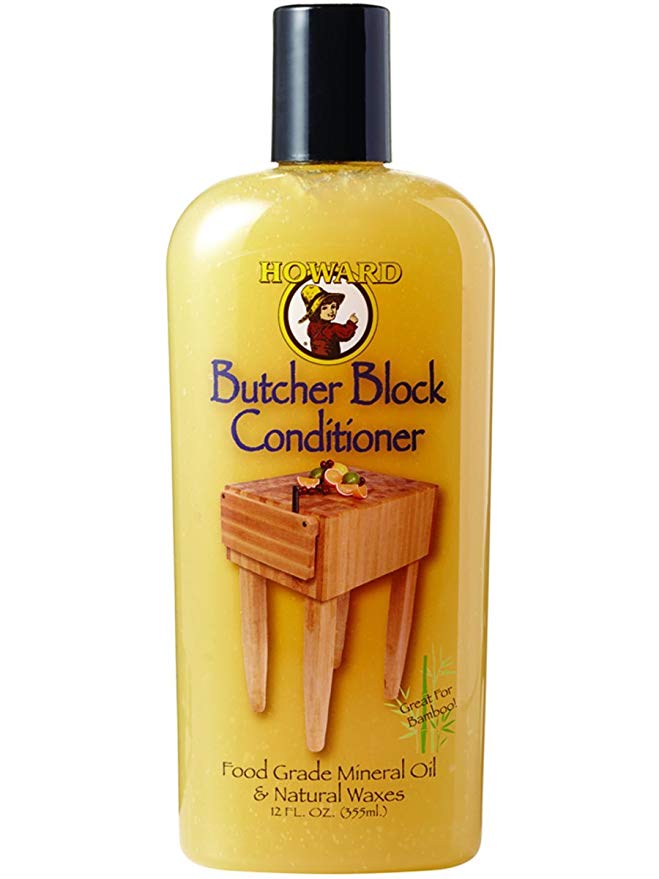 Howard Products BBC012 12 oz, Butcher Block Conditioner  Exc