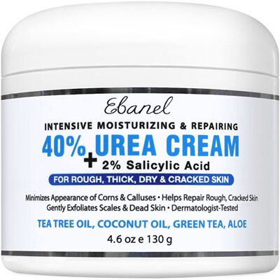 美国代购Ebanel Urea Cream 40% plus Salicylic Acid 2%, Foot C