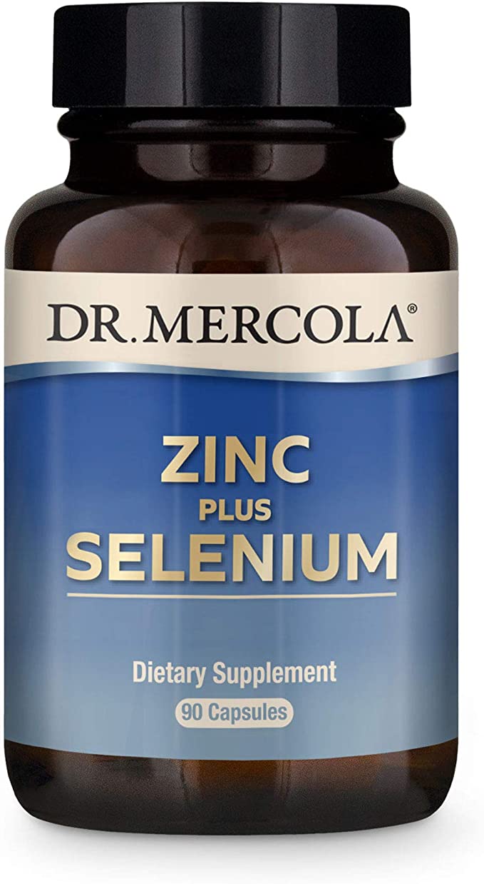 美国代购Dr. Mercola Zinc Plus Selenium Dietary Supplement, 9