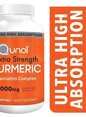 Turmeric Curcumin Softgels, Qunol with Ultra High Absorptio