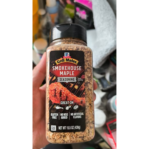 现货McCormick Grill Mates Smokehouse Maple Seasoning 15.5 oz