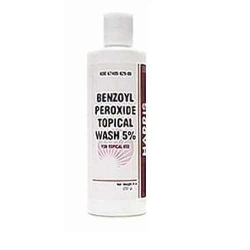 美国代购Harris Benzoyl Peroxide Wash 5% Bottle, 8 Ounce