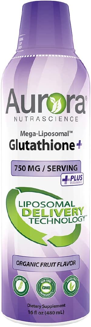 Aurora Nutrascience, Mega-Liposomal Glutathione+ Vit
