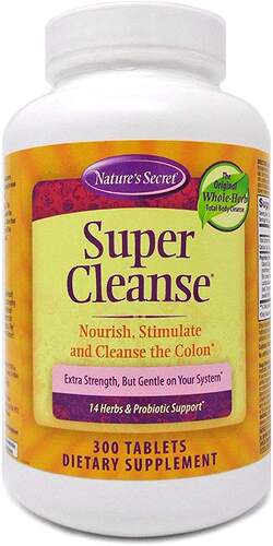 Nature's Secret Super Cleanse Extra Strength Toxin Detox & G